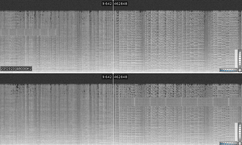 Spectrogram of track.mp3&rsquo;s channels