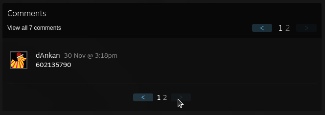 Window 9 steam profile comments clue